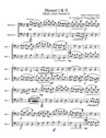Bach, Johann Sebastian: Menuet I & II