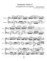 Bach, Johann Sebastian: Sarabande, Partita II