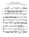 Bach, Johann Sebastian: Variacion Goldberg 19 BWV 988