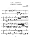 Bach, Johann Sebastian: Sinfonia 15 BWV 801