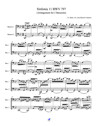 Bach, Johann Sebastian: Sinfonia 11 BWV 797
