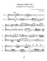 Bach, Johann Sebastian: Sinfonia 9 BWV 795